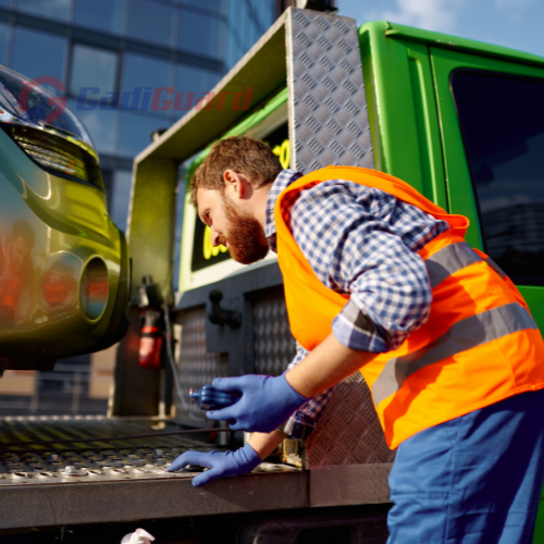 Towing service in Thrissur - Recovery van